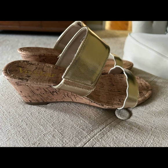 Viv & Lou Wedge Sandals - Picture 3 of 5